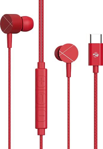 ZEBRONICS Zeb-Buds C2 in Ear Type C Wired Earphones with Mic
