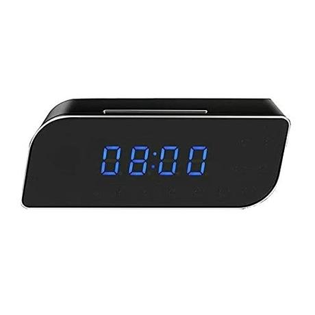 Ebiz Spy Camera Alarm Clock Full HD 4K Infrared Mild Detection