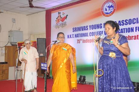 forgotten martyrs of freedom struggle - drama at Vande Matharam exhibition SYMA 2022