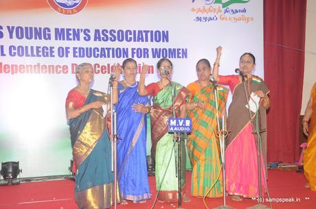 forgotten martyrs of freedom struggle - drama at Vande Matharam exhibition SYMA 2022