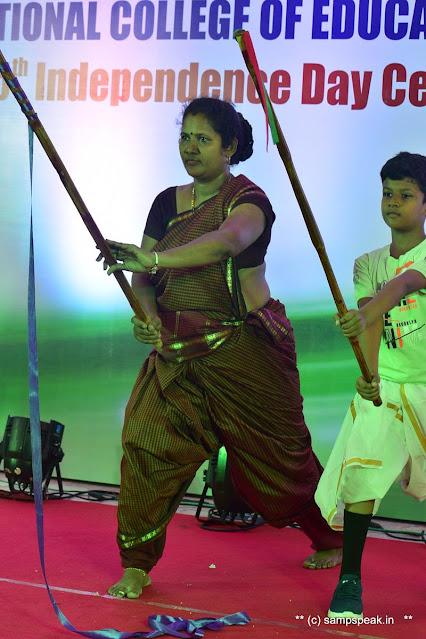 forgotten martyrs of freedom struggle - drama at Vande Matharam exhibition SYMA 2022