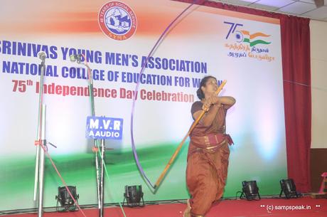 forgotten martyrs of freedom struggle - drama at Vande Matharam exhibition SYMA 2022