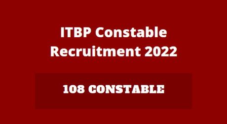 ITBP Constable Recruitment