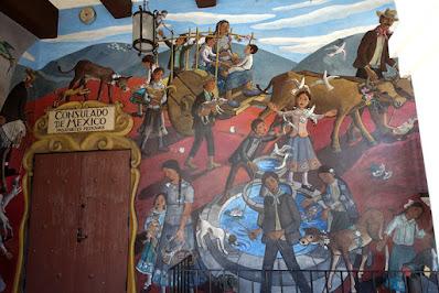 LEO POLITI MURAL, OLVERA STREET, LOS ANGELES, CA: The Blessing of the Animals