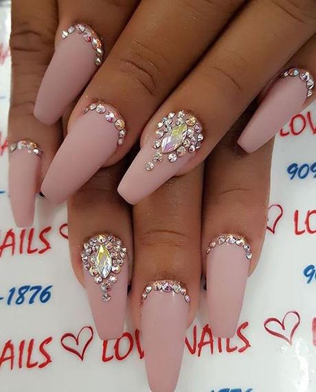 Nail Art Ideas with Bling
