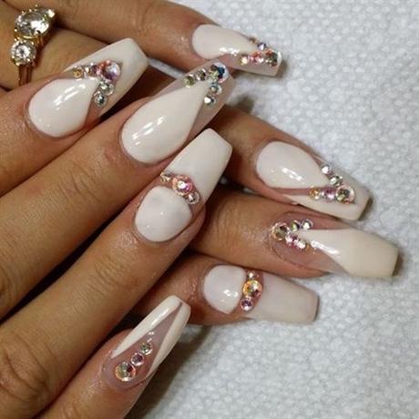 Nail Art Ideas with Stones