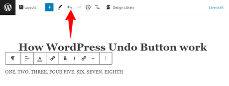 3 Ways to Undo Changes in WordPress Gutenberg Block Editor 3 Ways to Undo Changes in WordPress Gutenberg Block Editor