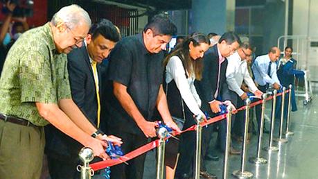 Ceylon Biscuits Ltd Chairman Ramya Wickremasingha, ALFT Packaging Chairman Lakshman De Fonseka, Opposition Leader Sajith Premadasa, Unilever Chairperson/MD Hajar Alafifi, Nestle Lanka MD Jason Avanceña, Dr. Sarath Ranasinghe, Prima DGM Group Sajit Gunaratne, JF Lanka Hotels Director C. Wijegunasekara, and Russel Fonseka at the launch.