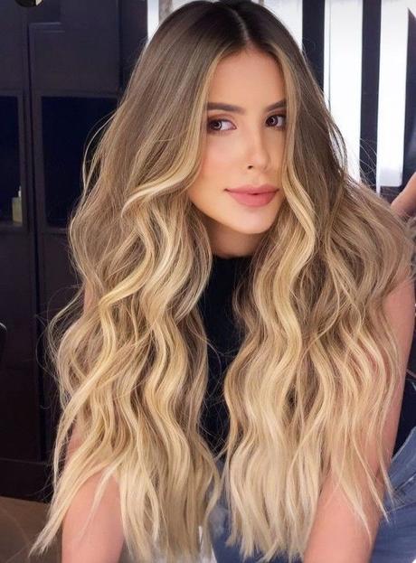 Ombre Hair Blonde Long
