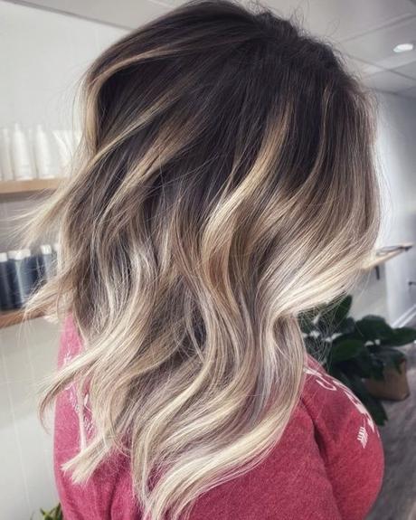 Ombre Hair Blonde Carre