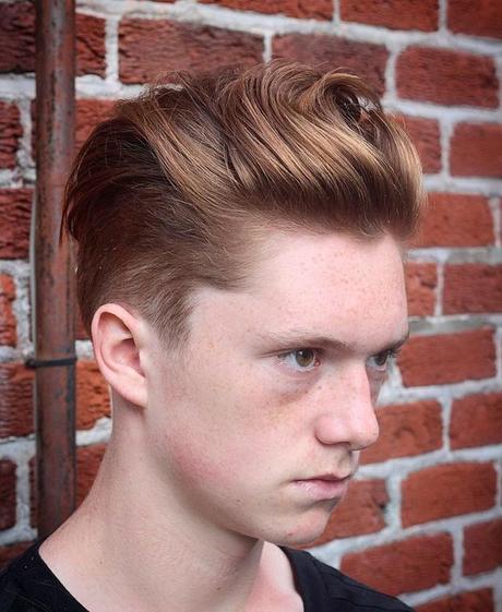 Long Men's Hairstyle on Top with Long Fringe