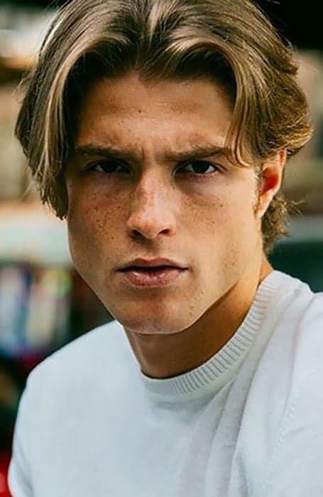 Stylish Middle Part Hairstyles for Men