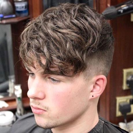 Long Textures and Curls Short Sides