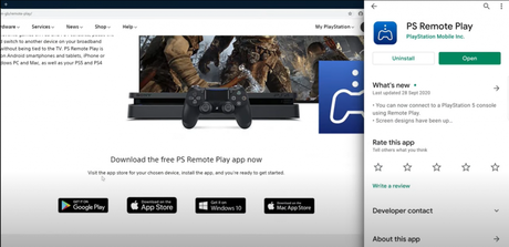 How to Stream PS4 on Discord Download the PS Remote Play application