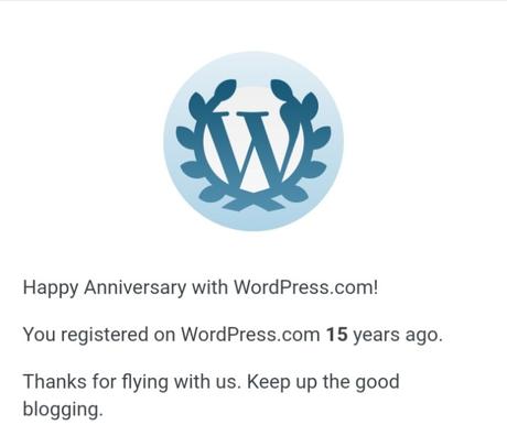 Thank You, WordPress