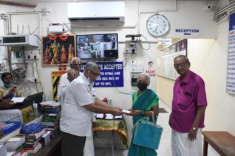 spectacles distributed at SYMA - remembering KE Raghavan
