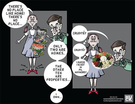 Crudite & A Dozen Houses