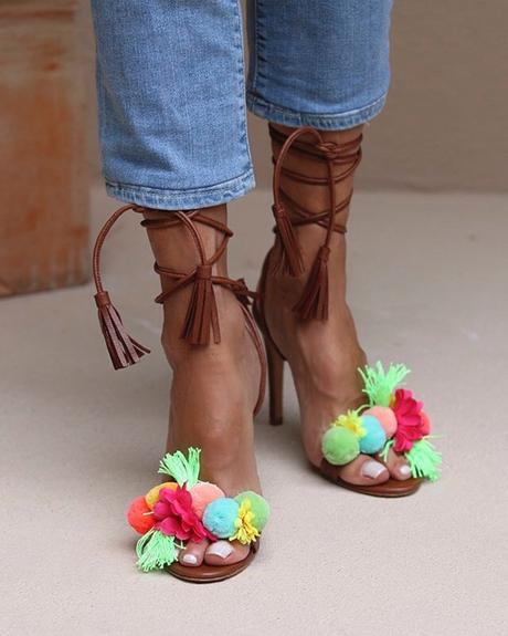 beach wedding sandals for guests