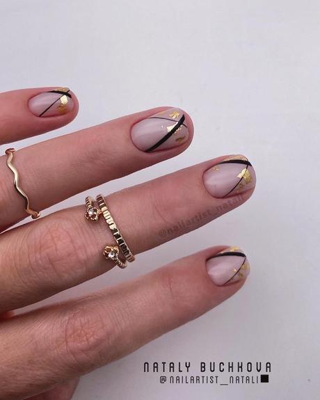 short wedding nails elegant