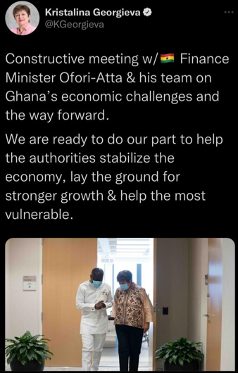 We’re ready to help Ghana stabilize economy – IMF