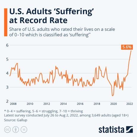 US Adults Are ‘Suffering’ At Record Rates