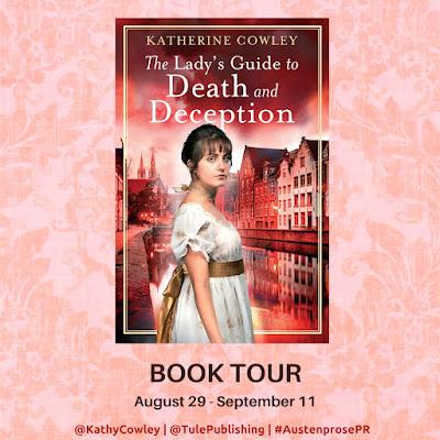 THE LADY'S GUIDE TO DEATH AND DECEPTION BLOG TOUR: REGENCY SPY MARY BENNET IS BACK!