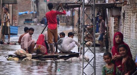 Pakistan badly affected by floods !