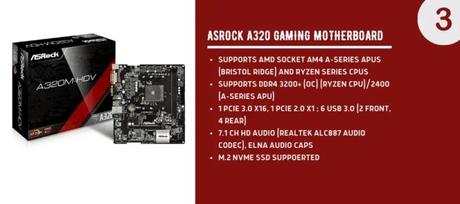 ASRock A320 Gaming Motherboard