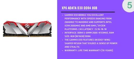 XPG Adata D30 DDR4 8GB