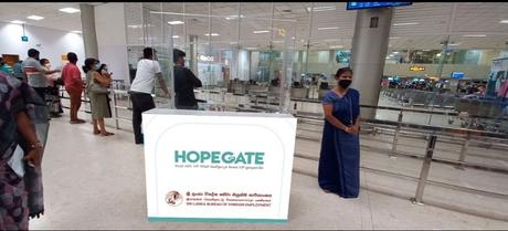 “Hope Gate” for SL migrant workers