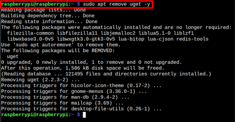 How to install uget Download Manager on Raspberry Pi