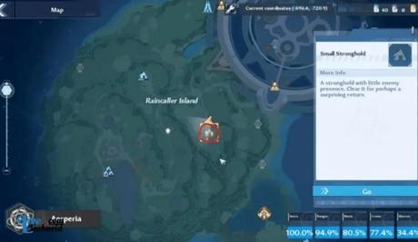 Four Powers Locations in Tower of Fantasy