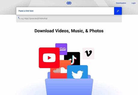 Locoloader integrated video, music and photo downloader supports over 40 web platforms