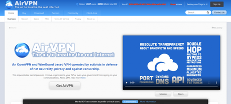 8 Perfect VPN for Dark Web in 2022 airVPN- best dark web VPNs