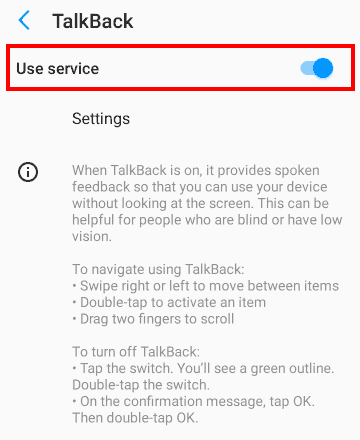 3 Ways to Turn Off Talkback Permanently on Android