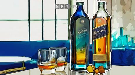 Rare Johnnie Walker Blue Label Ghost whiskey & NFT coming soon