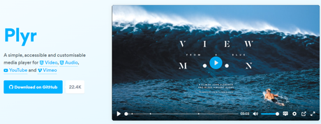 PLYR- HTML5 Online Video Player