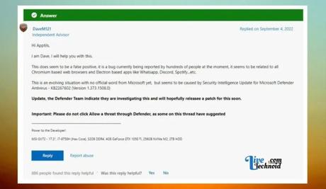 Fixed: Windows Defender Behavior:Win32/Hive.ZY