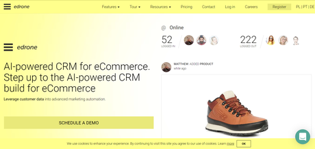 edrone Review 2022 (Features & Pricing): Is it the Best AI-powered CRM for eCommerce?