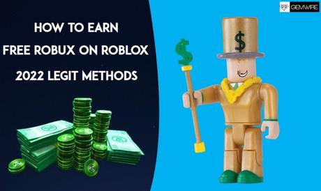 how to earn free robux on roblox