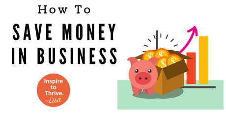 saving money in your business