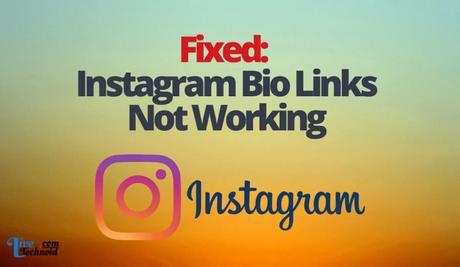 Fixed: Instagram Bio Links Not Working