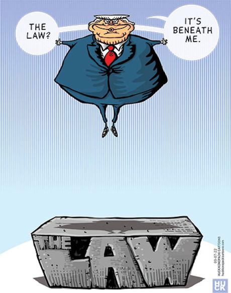 He Thinks He's Above The Law