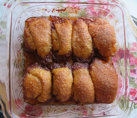 Quick & Easy Peach Dumplings