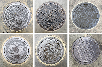 Coal hole covers in Canonbury Square, N1