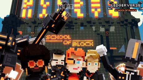 The metaverse just got a Minecraft-style crypto school where you can play, learn, and earn NFTs