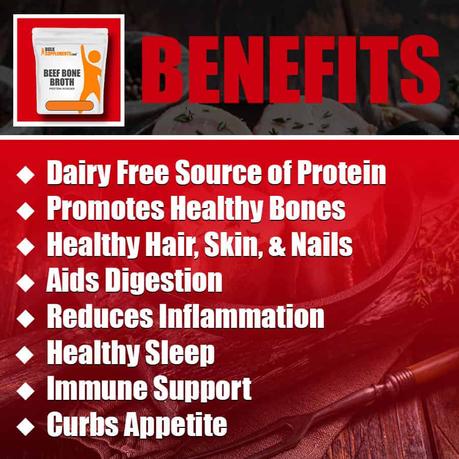 Beef Bone Broth Protein Powder Benefits, Side Effects and Dosages