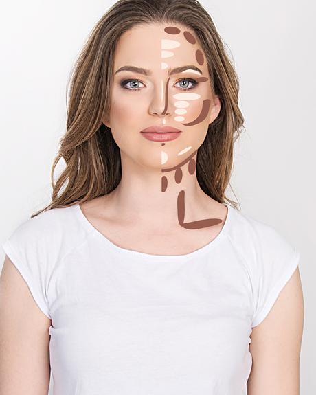 diy wedding makeup contour