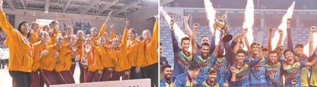 Sri Lanka creates history by winning two Asian titles