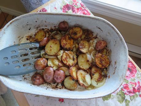 Roasted Onion Potatoes